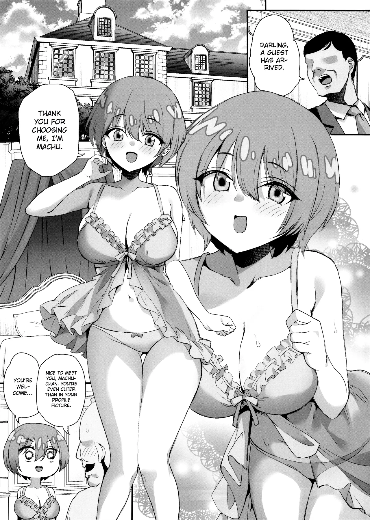 Hentai Manga Comic-Escape Failed! Kabas's Mansion Sex Life-Read-2